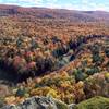 The Big Carp River comes alive in the fall.