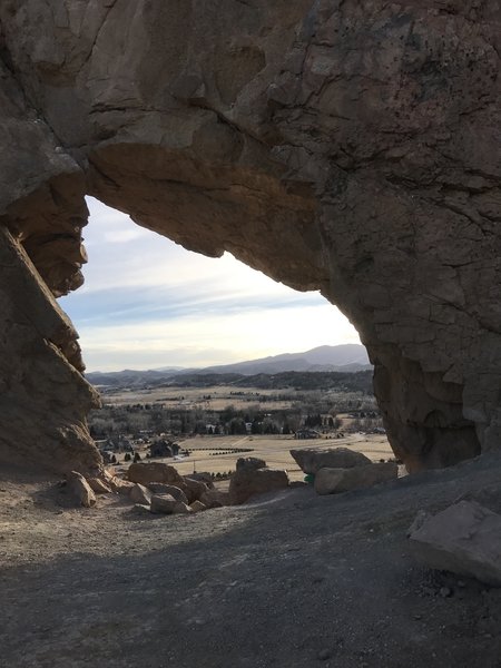 Keyhole Balloon takes you to this phenomenal view.