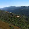 There are excellent views of Stevens Creek Valley from the Indian Creek Trail.