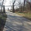 The bridge over Rowlett Creek makes for a great vantage point.