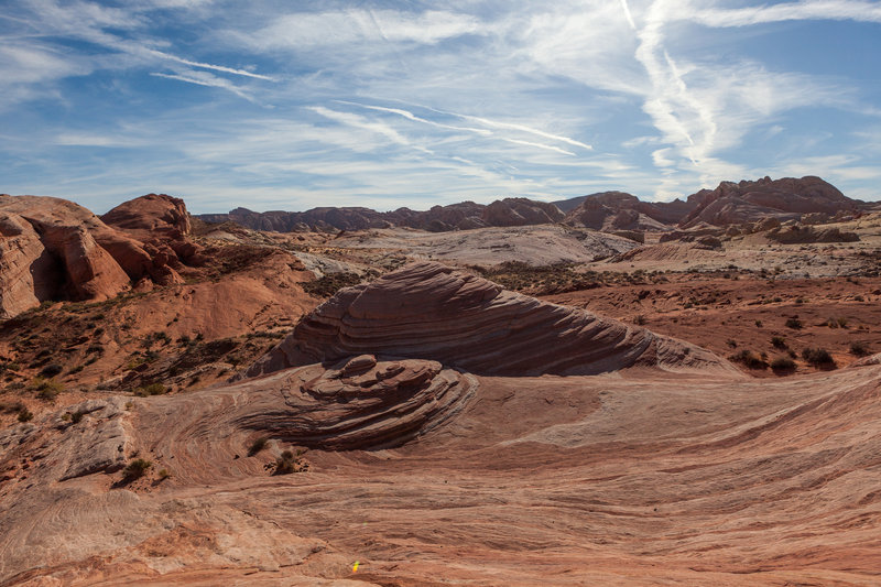 The Fire Wave Trail takes you through a wild and powerful landscape.