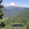 The Veda Lake Trail provides excellent views of Mt. Hood with the lake itself in the foreground. Photo by USFS.