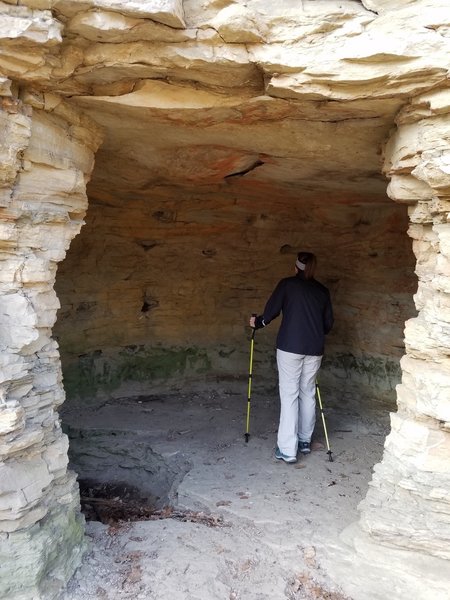 Check out this cave along the Cave Trail.