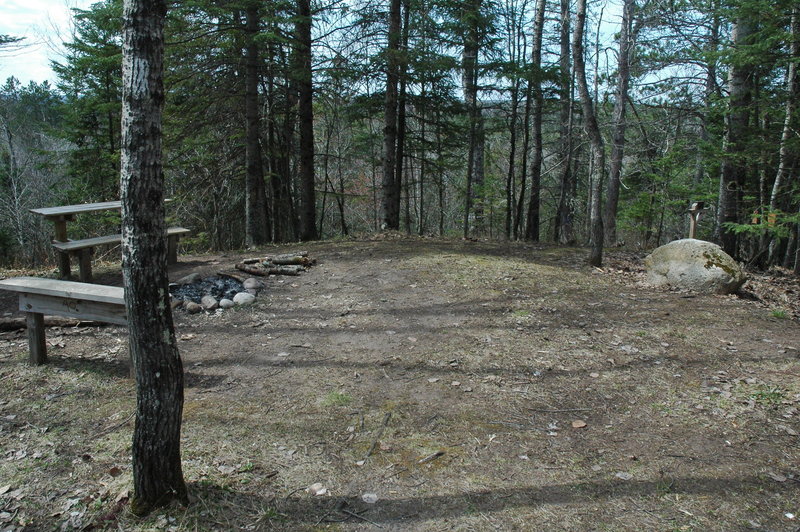 Jersett Creek Campsite is located on the North Country Trail between Solon Springs and Highland Town Hall.