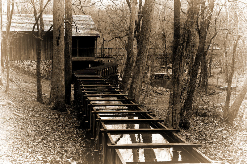 The John Wesley Hall Gristmill is a must see along the Gristmill Trail.