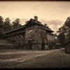 Check out the Tannehill Ironworks Blast Furnaces 1, 2, 3, and Blower House along the Iron Works Loop.