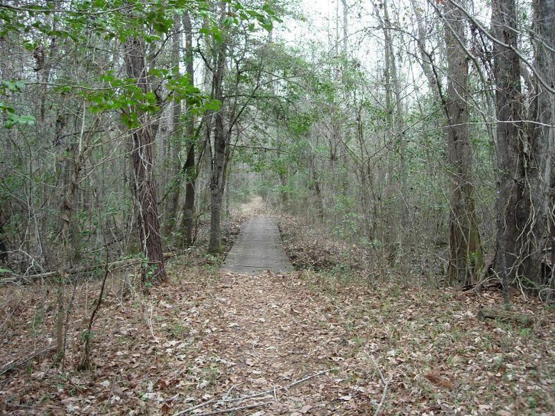 Palmetto Trail travels through beautiful country.