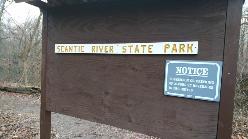 Keep an eye out for this sign marking the trailhead.