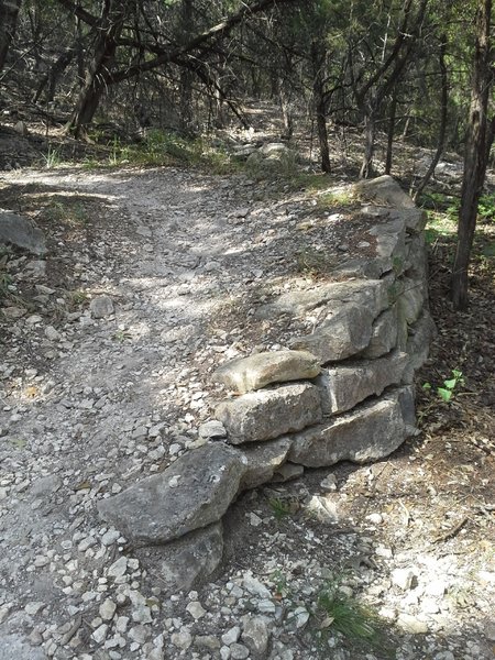 A beautifully built switchback along the Goldwater Loop Trail.