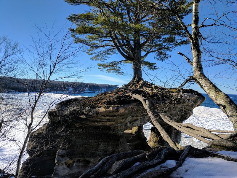 Chapel Rock is equally if not more beautiful in the winter.