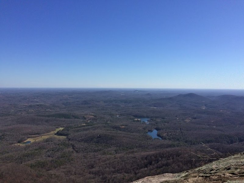 The view from the top of Table Rock makes climbing it worth the effort!