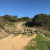 This gate leads back into the preserve from just outside the boundary on Bohlman Road.