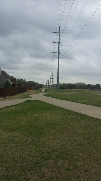 Preston Ridge Trail is typically well paved.