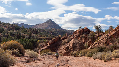 I feel wonderful, the surroundings are beautiful, and this is just the beginning of the adventure.