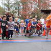 It's all smiles at the start of the 2016 Kid's Fun Run.