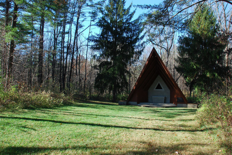 Woodland Naturary at Camp Hook makes for a fun trailside diversion.