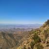 From the Southwest Rim Trail, enjoy this view to the west with Santa Elena Canyon in the background.