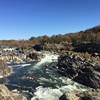 Great Falls Overlook offers an interesting look into the river's carved path through the rock.