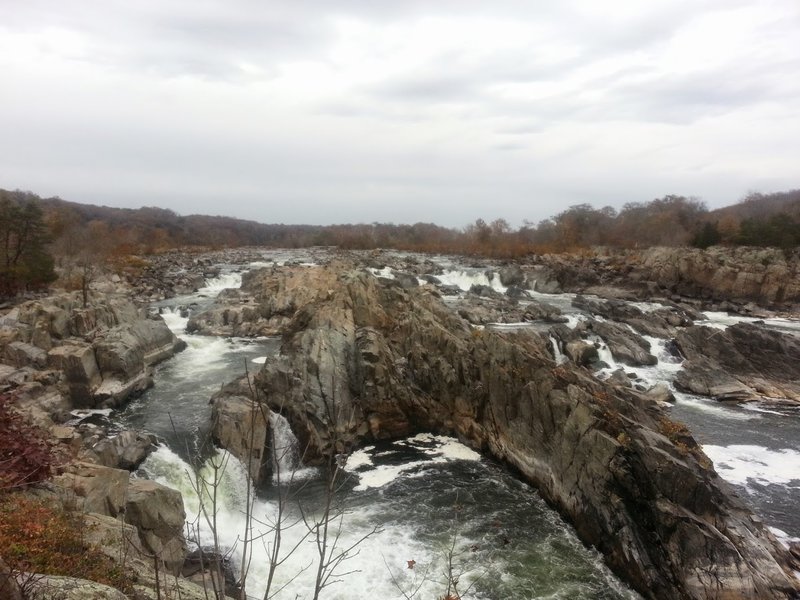 Great Falls Overlook is a worthy destination in itself.