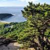 While plenty steep, the Beehive Trail rewards you with phenomenal views looking down on Sand Beach.