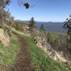 The Klamath Ridgeview Trail offers great views of Klamath Lake.