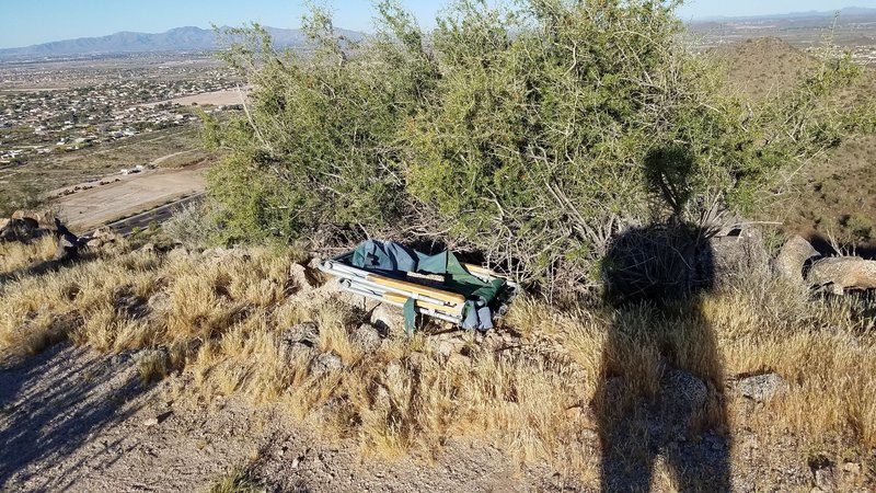 The Sunrise Mountain Trail offers great views of Peoria and the surrounding mountains.