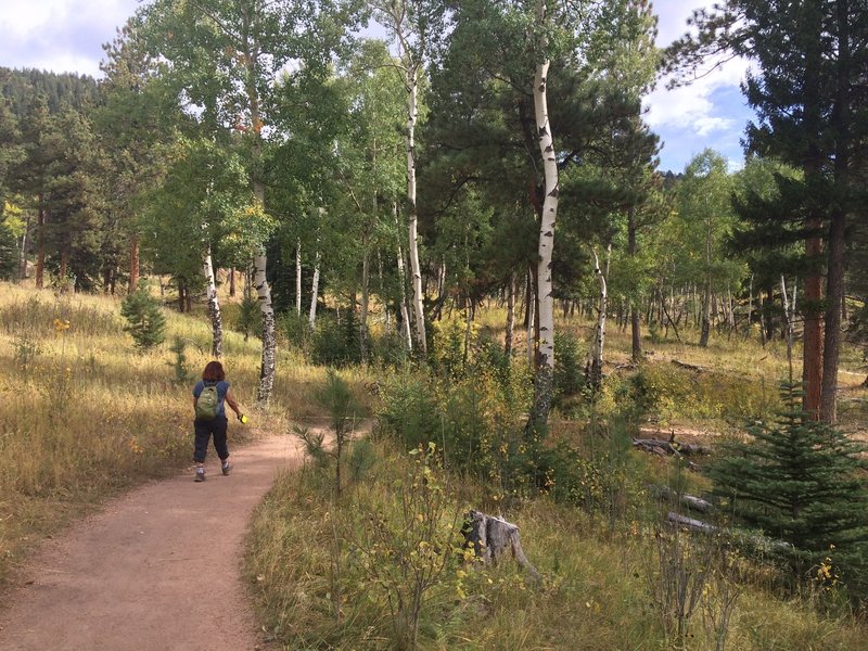 Staunton Ranch Trail offers beautiful views and quiet solitude.