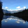 Double view of Mount Cook.