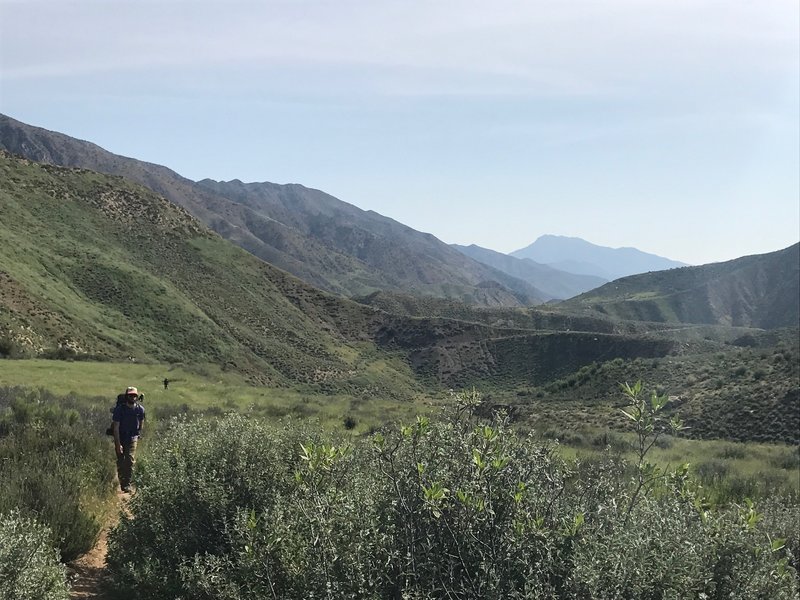 Hiking back toward the trailhead, don't forget to turn around and enjoy the view one last time.