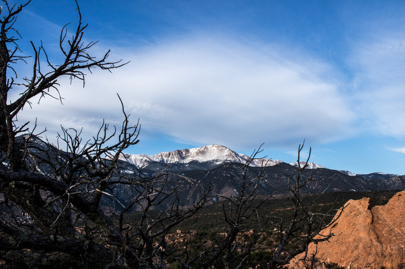 There are lovely viewpoints along the Ridge Trail.