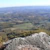 Enjoy awesome views from the rocky overlook points on the AT.