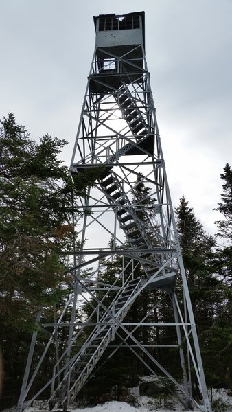 The views from Spruce Mountain fire tower are a great reward for your arduous efforts to the top.