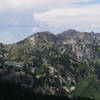 From here, you can see Brighton ski resort and Twin Lakes.