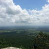 Flat Rock Overlook provides a great view over pastoral PA.