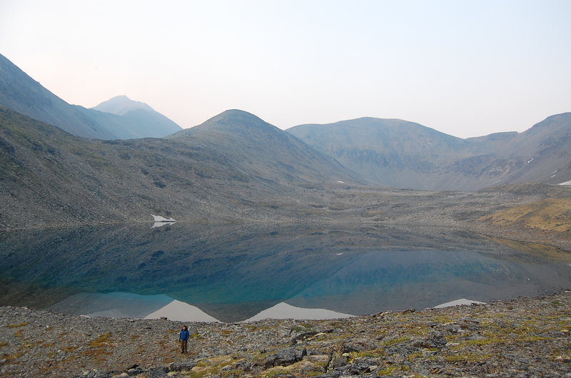 This alpine lake creates a beautiful backdrop to your time on the trail.