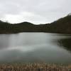 Ogle Lake offers a great view before the start of Trail #9.