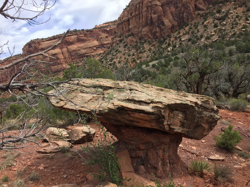 And I shall name him ... Spaceship on Pedestal Rock!