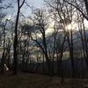 Camp 52 (Newton Bald) offers decent views when the leaves are off the trees.