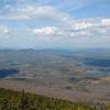 Springtime views are great from the Barlow Trail of Ragged Mountain and Bradley Lake. Proctor Academy is visible as well.