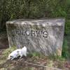 This sign marks the entrance to Memory's Vault.