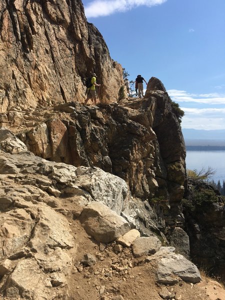 Heading up toward Inspiration Point, be sure to take a second to stop and enjoy the view!