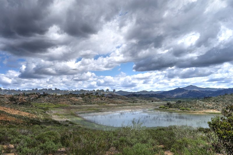 Lake Hodges.