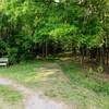 The beginning of the Shagbark Hickory Trail.