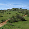 Start of Kwaay Paay Peak Trail at Mission Trails Park.