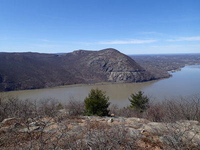 A view of Storm King Mountain.