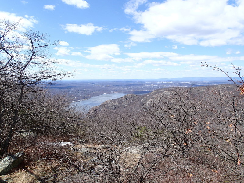 The view north from the summit of Taurus Mountain (Bull Hill).