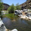 Badger Spring provides a pleasant riparian environment complete with decent shade.