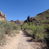 Peralta Canyon Trail offers an awesome backcountry experience amidst the cliffs of the Superstitions.