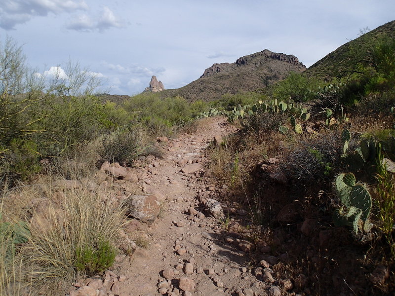 The Dutchman Trail can be a bit rocky, but always comes through with great views.
