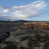 Enjoy great desert views near Sipapu Natural Bridge.